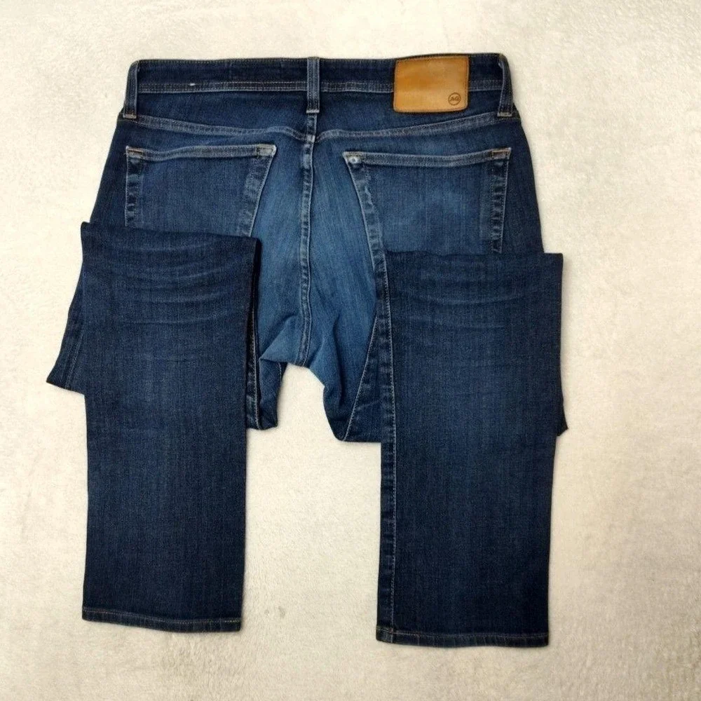 AG‎ Adriano Goldschmied Jeans Mens 31x32 Blue Tellis Slim Stretch Denim 360